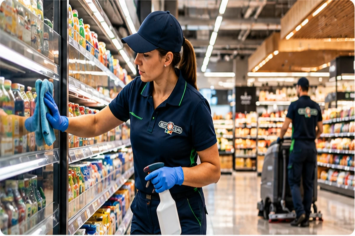 Servicii profesionale de curățenie retail Best Clean