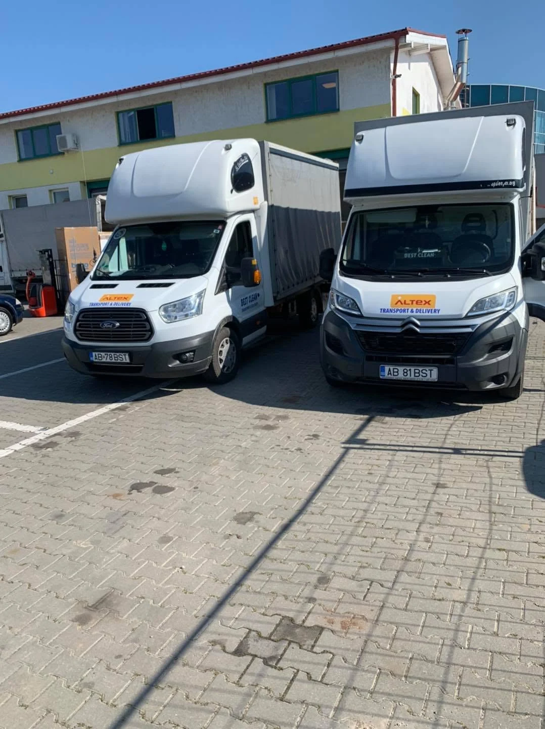 Autoutilitare Best Clean pentru transport și delivery retail