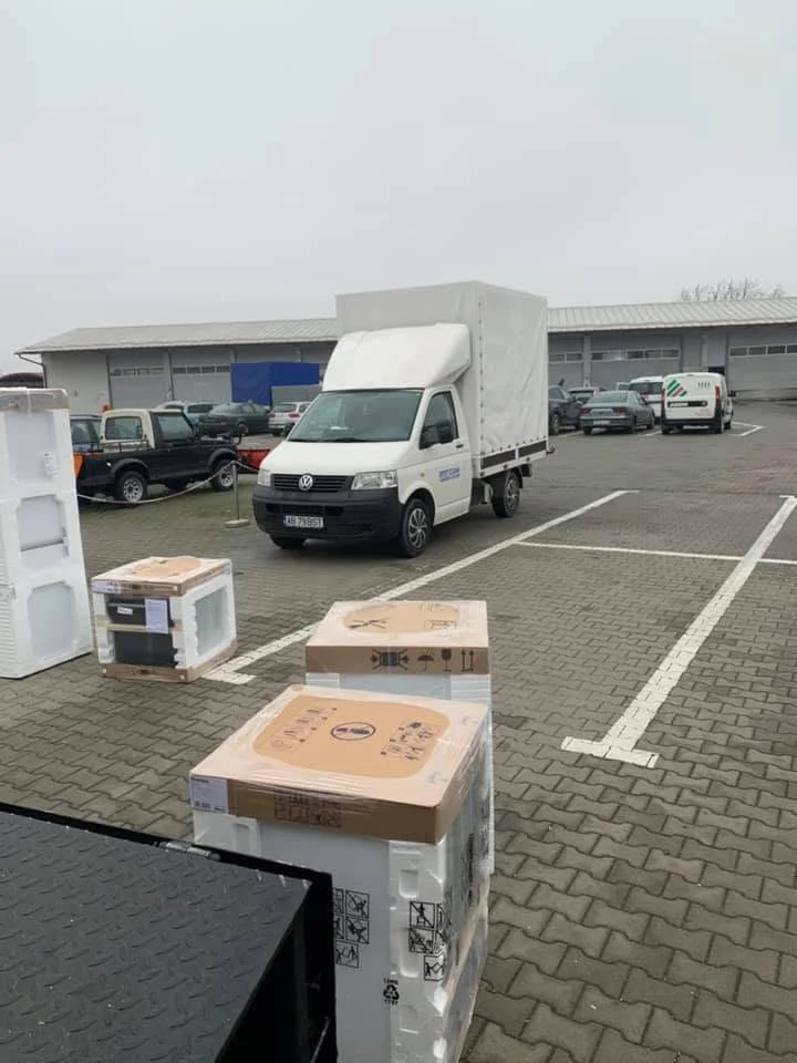 Transport marfă și electrocasnice cu autoutilitară Best Clean